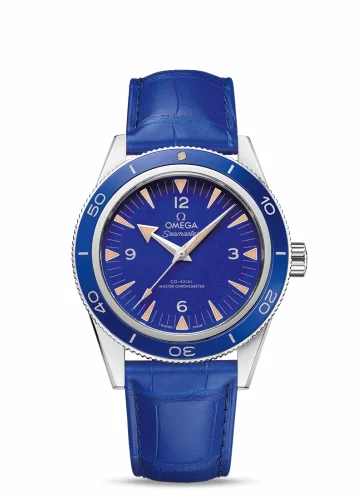 Omega Seamaster 300 Co-Axial Master Chronometer Platinum / Lapis Lazuli 234.93.41.21.99.002 (23490412199002, 23493412199002)